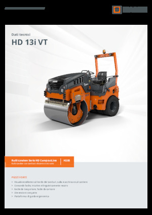 Combination Rollers Hamm HD 13i VT