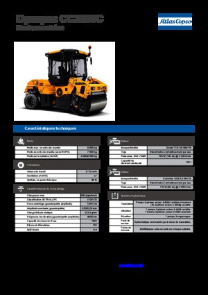 Kombinasyon makaralar Dynapac CC 2300 C
