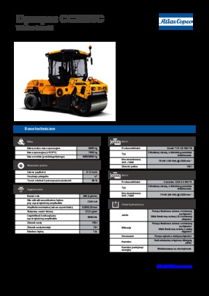 Kombinasyon makaralar Dynapac CC 2300 C