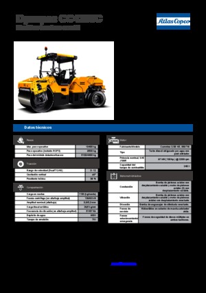 Kombinasyon makaralar Dynapac CC 4200 C