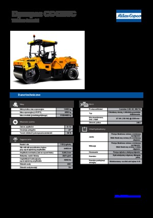 Kombinasyon makaralar Dynapac CC 4200 C