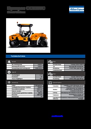 Combination Rollers Dynapac CC 5200 C