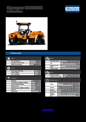Combination Rollers Dynapac CC 5200 C