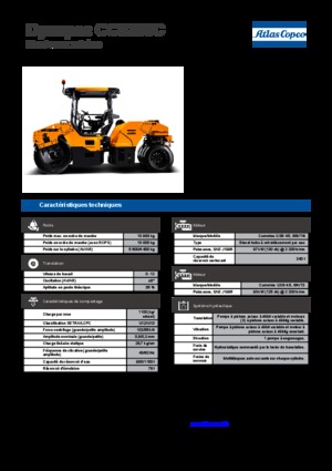 Kombinasyon makaralar Dynapac CC 5200 C