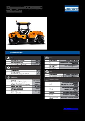 Kombinasyon makaralar Dynapac CC 5200 C