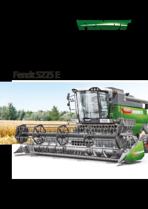 Combine Harvesters Fendt 5225 E