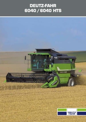 Combine Harvesters DEUTZ-FAHR 6040 HTS