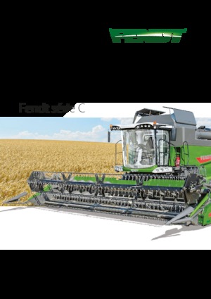 Biçer döver Fendt 6335 C Rice