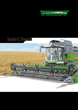 Biçer döver Fendt 6335 C Rice