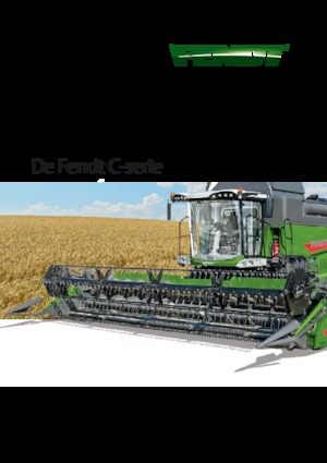 Biçer döver Fendt 6335 C Rice