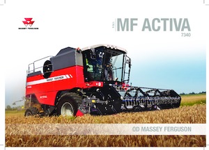 Biçer döver Massey Ferguson Activa 7340