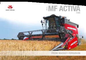 Combine Harvesters Massey Ferguson Activa 7344