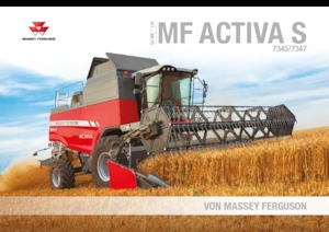 Combine Harvesters Massey Ferguson Activa 7345S-MCS