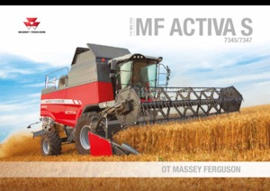 Combine Harvesters Massey Ferguson Activa 7345S-MCS