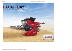 Combine Harvesters Case IH Axial Flow 8250