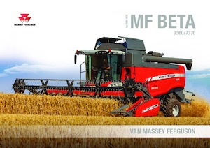 Combine Harvesters Massey Ferguson Beta 7370 PL