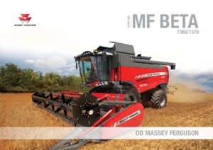 Combine Harvesters Massey Ferguson Beta 7370
