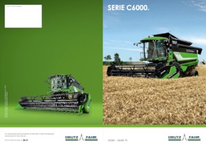 Biçer döver DEUTZ-FAHR C 6205 TS Farmline