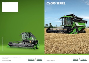 Biçer döver DEUTZ-FAHR C 6205 TS Farmline