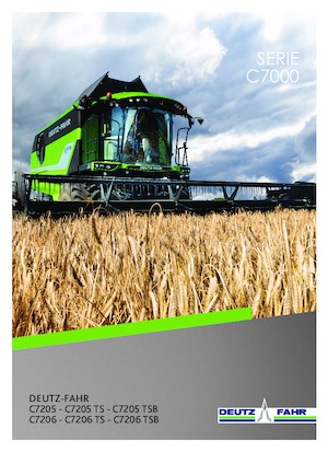 Combine Harvesters DEUTZ-FAHR C 7206 TS Topline