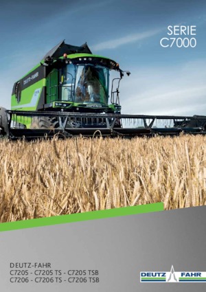Combine Harvesters DEUTZ-FAHR C 7205 TS Topline