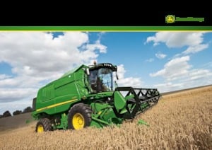 Combine Harvesters John Deere W550