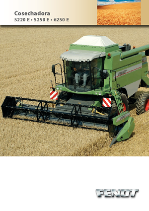 Combine Harvesters Fendt 5250 E
