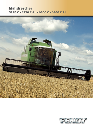 Biçer döver Fendt 6300 C