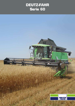 Combine Harvesters DEUTZ-FAHR 6060 D HTS
