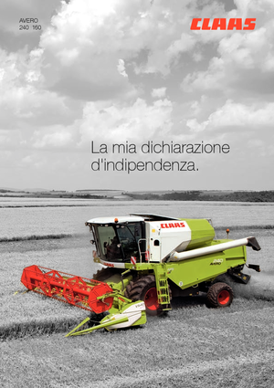 Biçer döver Claas Avero 160