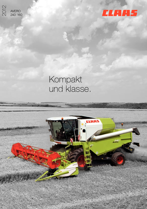 Biçer döver Claas Avero 160
