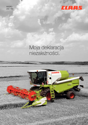 Biçer döver Claas Avero 160