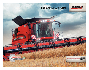 Combine Harvesters Case IH Axial Flow 9230
