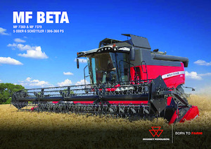 Combine Harvesters Massey Ferguson Beta 7370 PL