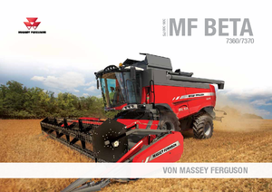 Biçer döver Massey Ferguson Beta 7370