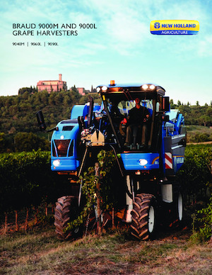 Biçer döver New Holland Braud 9040M