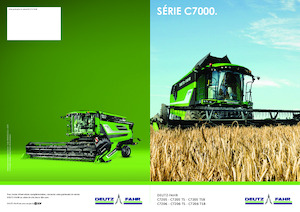 Biçer döver DEUTZ-FAHR C 7205