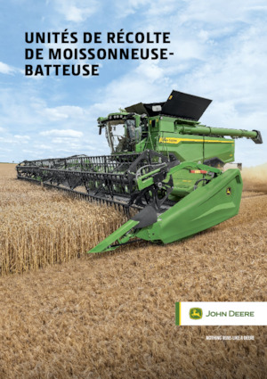 Combine harvesters cutterbars John Deere FA25