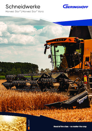 Combine harvesters cutterbars Geringhoff HV 750
