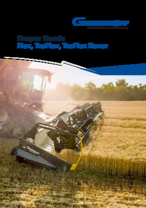 Biçerdöver kesici çubukları Geringhoff TruFlex Razor 45