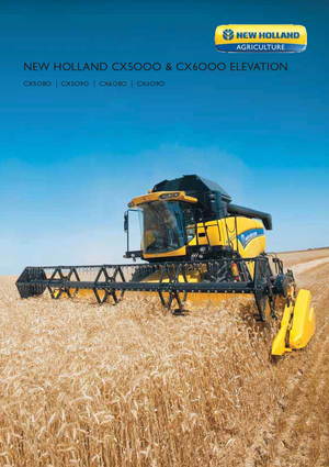 Combine Harvesters New Holland CX 5080 Elevation