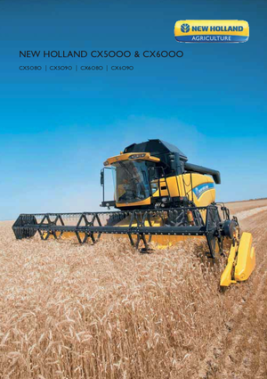 Combine Harvesters New Holland CX 5080 Elevation