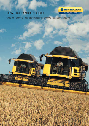 Combine Harvesters New Holland CX 8030