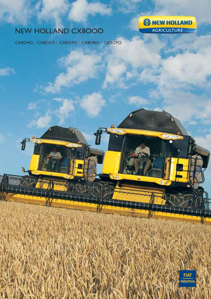 Combine Harvesters New Holland CX 8040 SCR