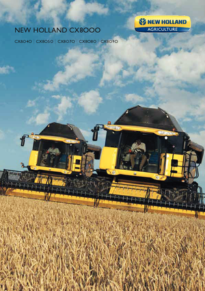 Combine Harvesters New Holland CX 8040 SCR