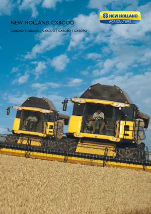 Combine Harvesters New Holland CX 8040 SCR