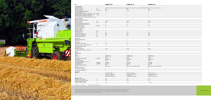 Combine Harvesters Claas Dominator 150