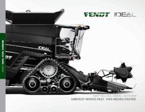 Biçer döver Fendt Ideal 10