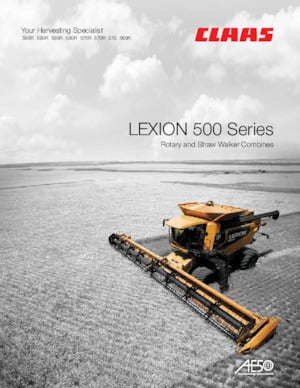 Combine Harvesters Claas Lexion 580R