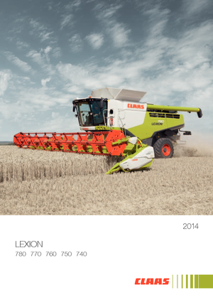 Combine Harvesters Claas Lexion 740